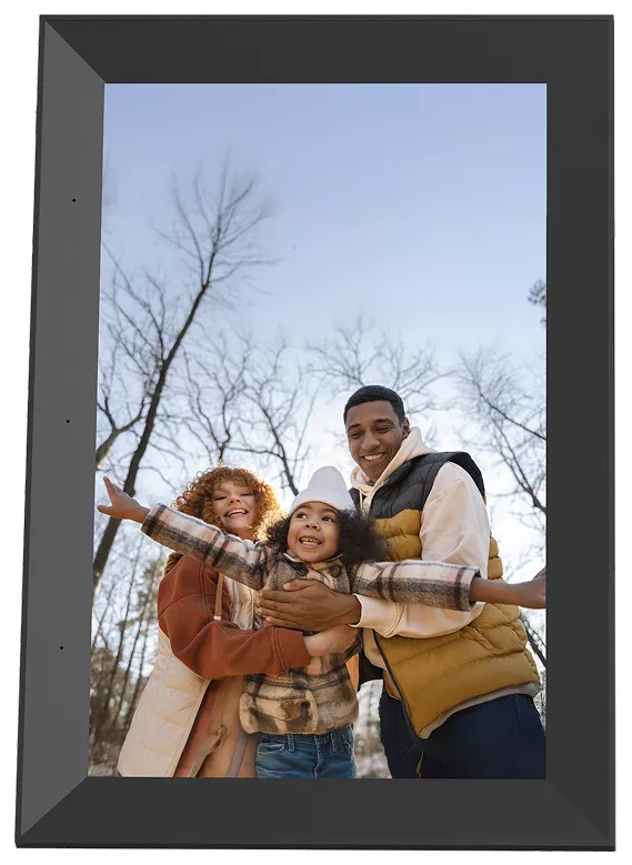 AGFA APF1000WIFIONE digitális képkeret 10" videó, hang, 16gb, Frameo, fekete