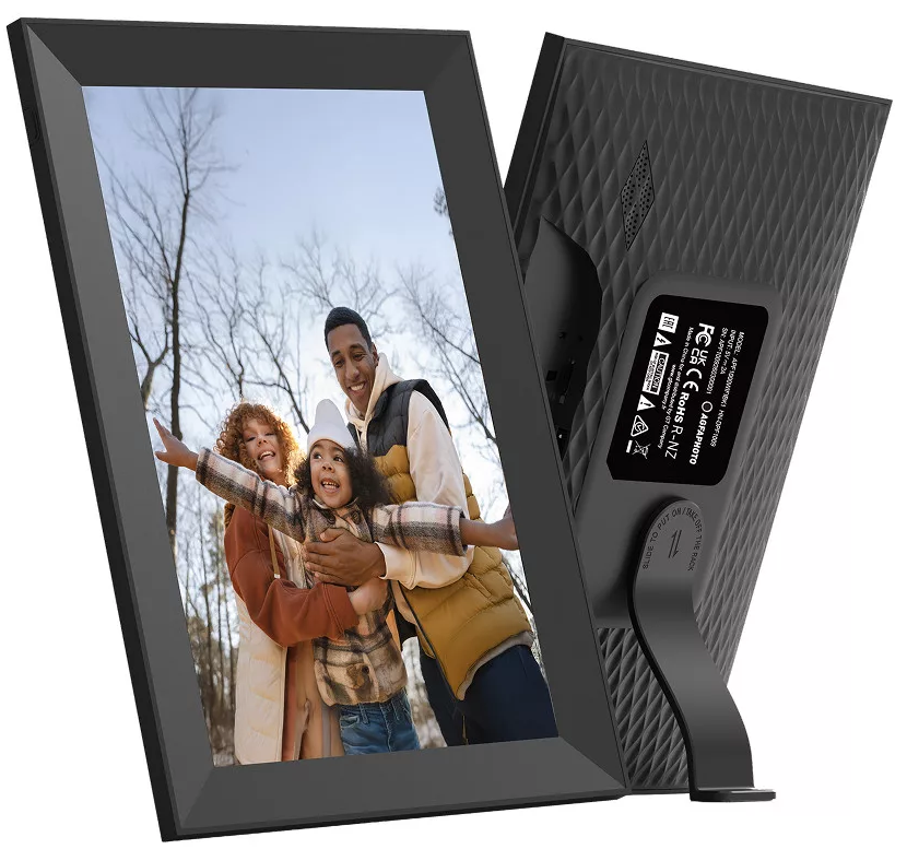 AGFA APF1000WIFIONE digitális képkeret 10" videó, hang, 16gb, Frameo, fekete