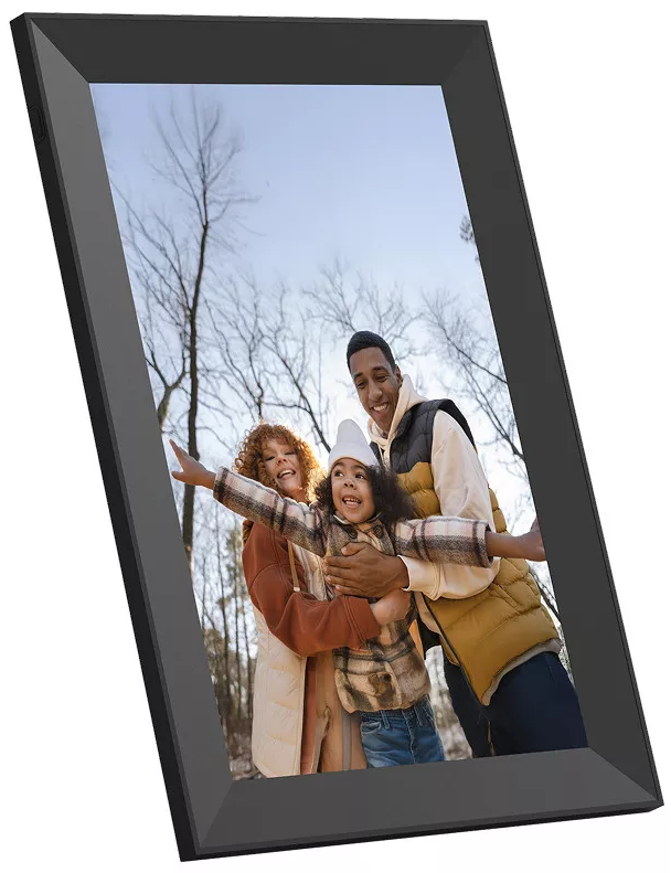 AGFA APF1000WIFIONE digitális képkeret 10" videó, hang, 16gb, Frameo, fekete