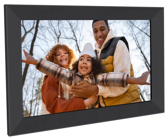 AGFA APF1000WIFIONE digitális képkeret 10" videó, hang, 16gb, Frameo, fekete
