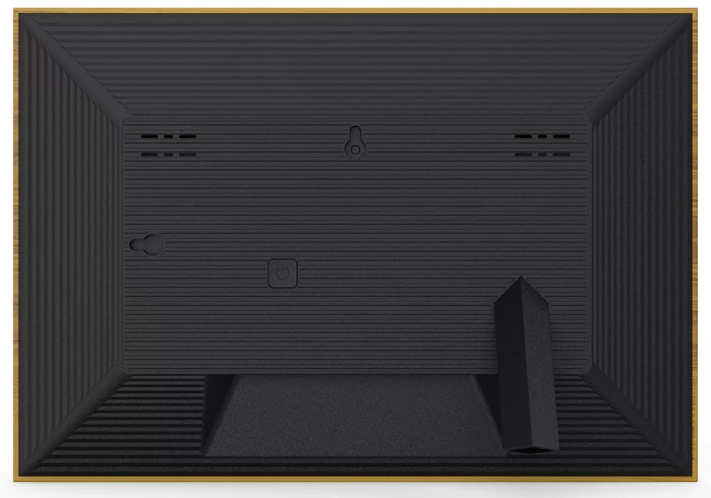 AGFA APF1000WIFI digitális képkeret 10" videó, hang, mozgásérzékelő, 32gb, Frameo, fa hatás