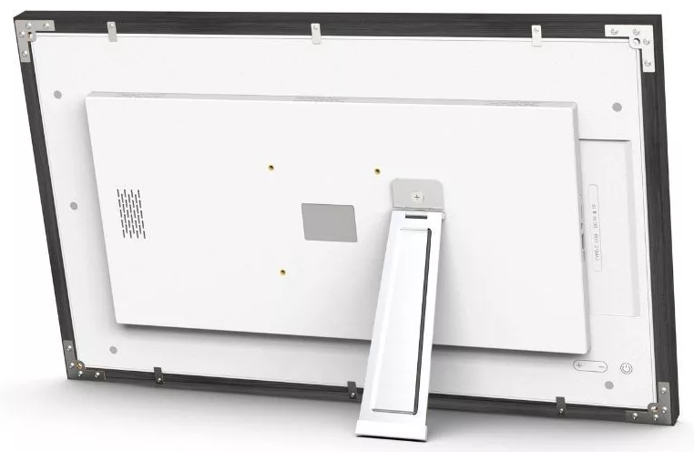 AGFA APF2400WIFI digitális képkeret 24" videó, hang, 32gb, Frameo, fekete