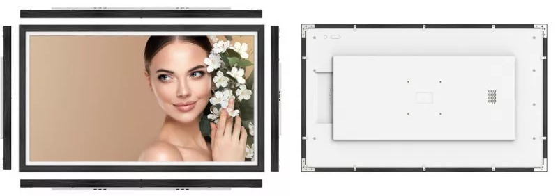 AGFA APF3200WIFI digitális képkeret 32" videó, hang, 32gb, Frameo, fekete