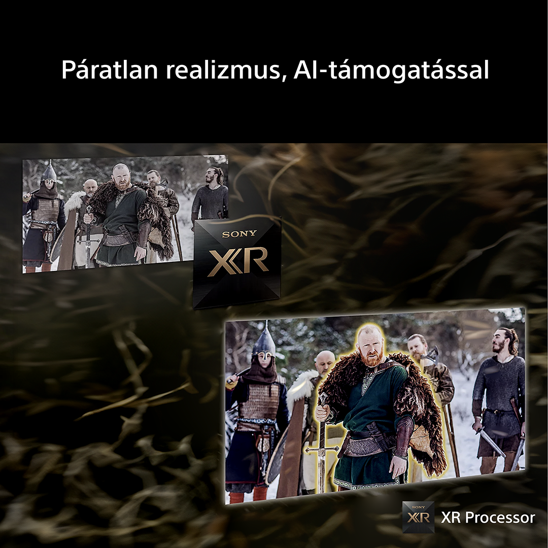 SONY BRAVIA 7 II 50", 4K Smart True RGB Google TV, XR Processor AI-val, 4K UHD, 120 Hz, Dolby Vision/Atmos, DTS:X (K50XR79M2PB.CEI), 126 cm
