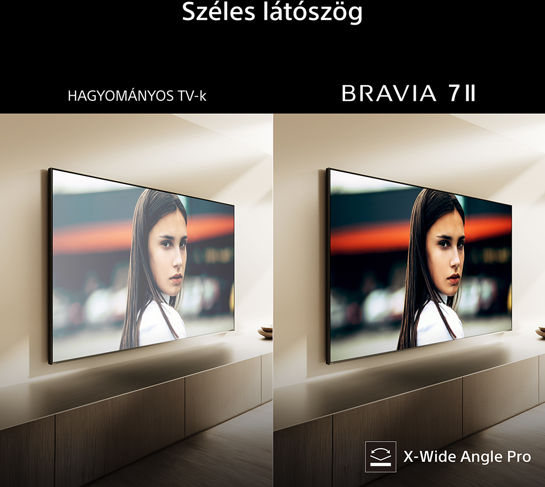 SONY BRAVIA 7 II 50", 4K Smart True RGB Google TV, XR Processor AI-val, 4K UHD, 120 Hz, Dolby Vision/Atmos, DTS:X (K50XR79M2PB.CEI), 126 cm