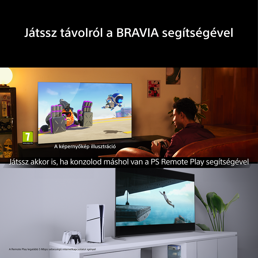 SONY BRAVIA 7 II 50", 4K Smart True RGB Google TV, XR Processor AI-val, 4K UHD, 120 Hz, Dolby Vision/Atmos, DTS:X (K50XR79M2PB.CEI), 126 cm