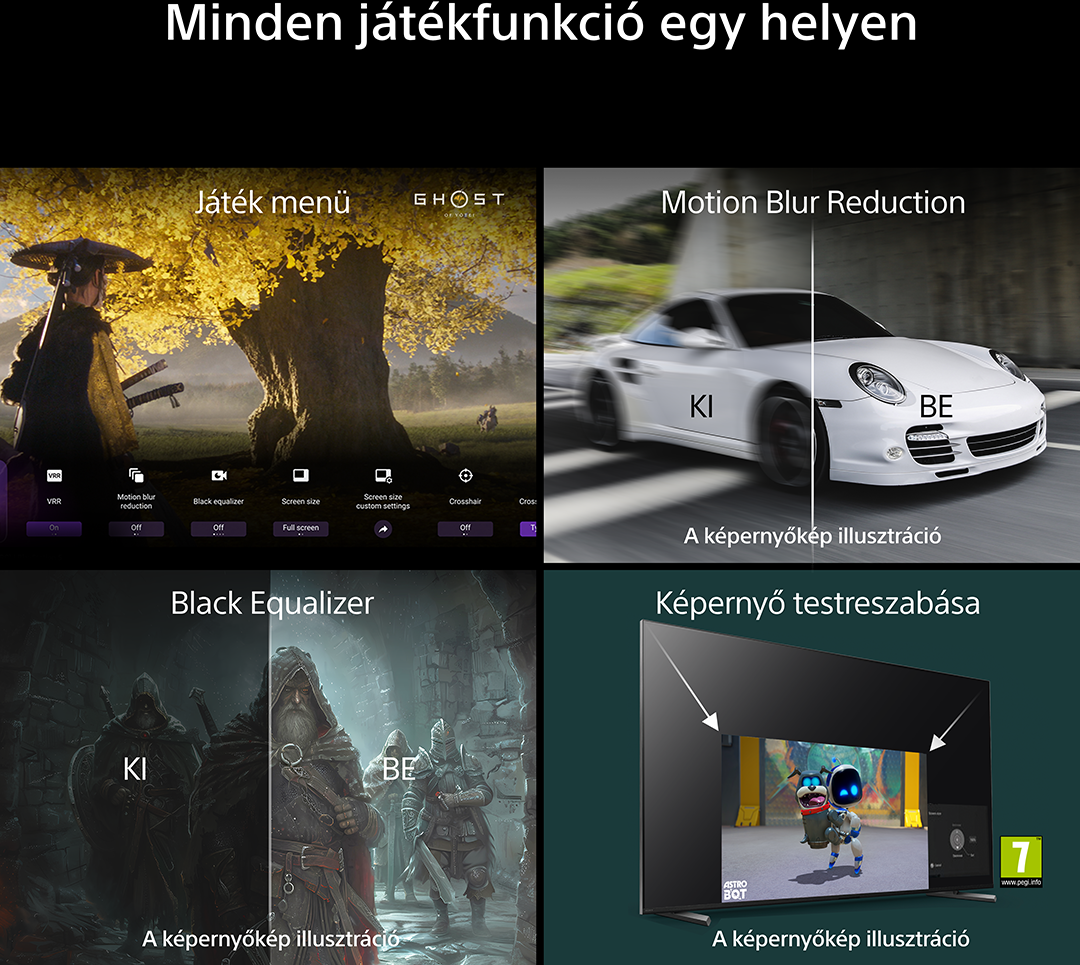 SONY BRAVIA 7 II 50", 4K Smart True RGB Google TV, XR Processor AI-val, 4K UHD, 120 Hz, Dolby Vision/Atmos, DTS:X (K50XR79M2PB.CEI), 126 cm