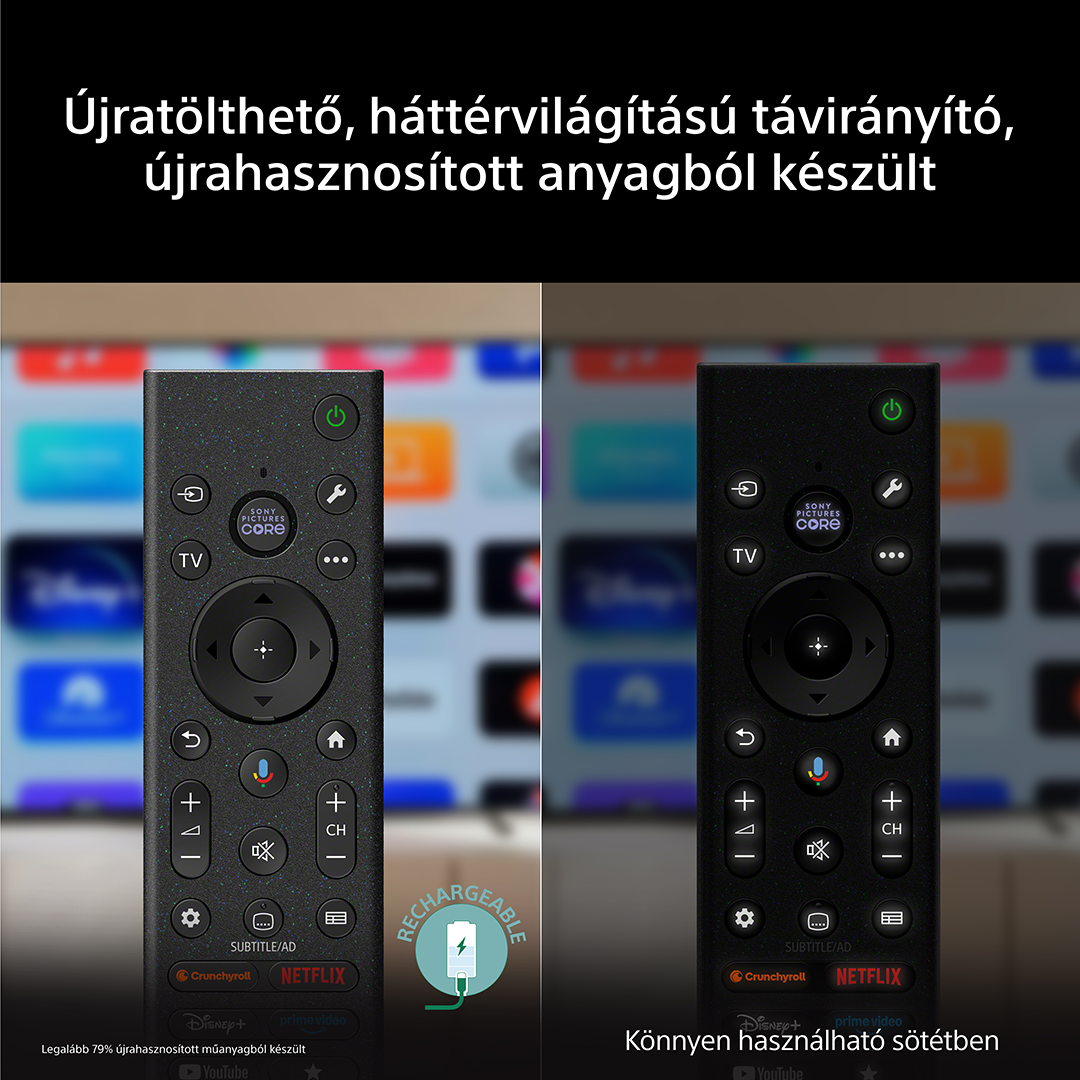 SONY BRAVIA 7 II 50", 4K Smart True RGB Google TV, XR Processor AI-val, 4K UHD, 120 Hz, Dolby Vision/Atmos, DTS:X (K50XR79M2PB.CEI), 126 cm