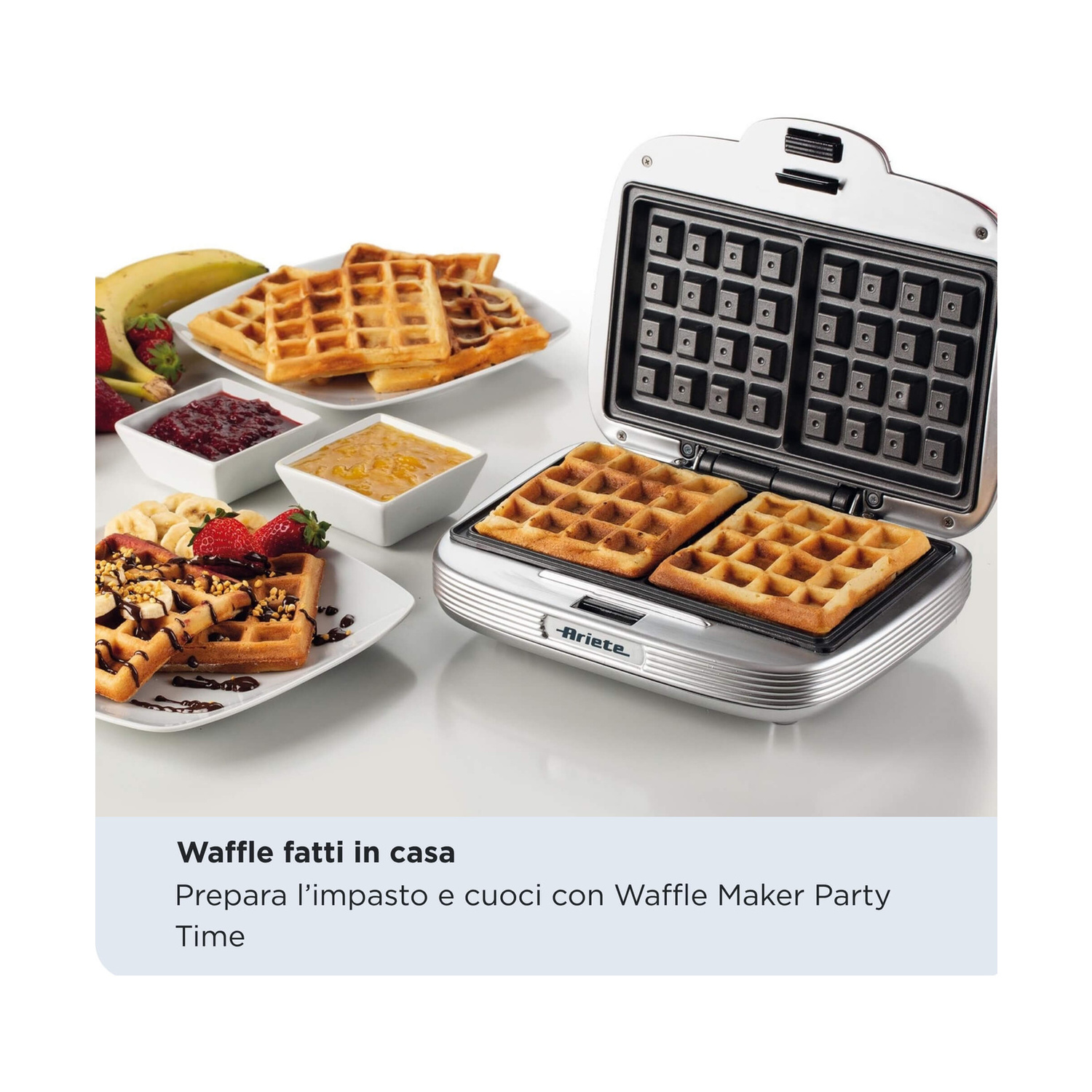 PIASTRA WAFFLE ARIETE MACCHINA PER WAFFLE