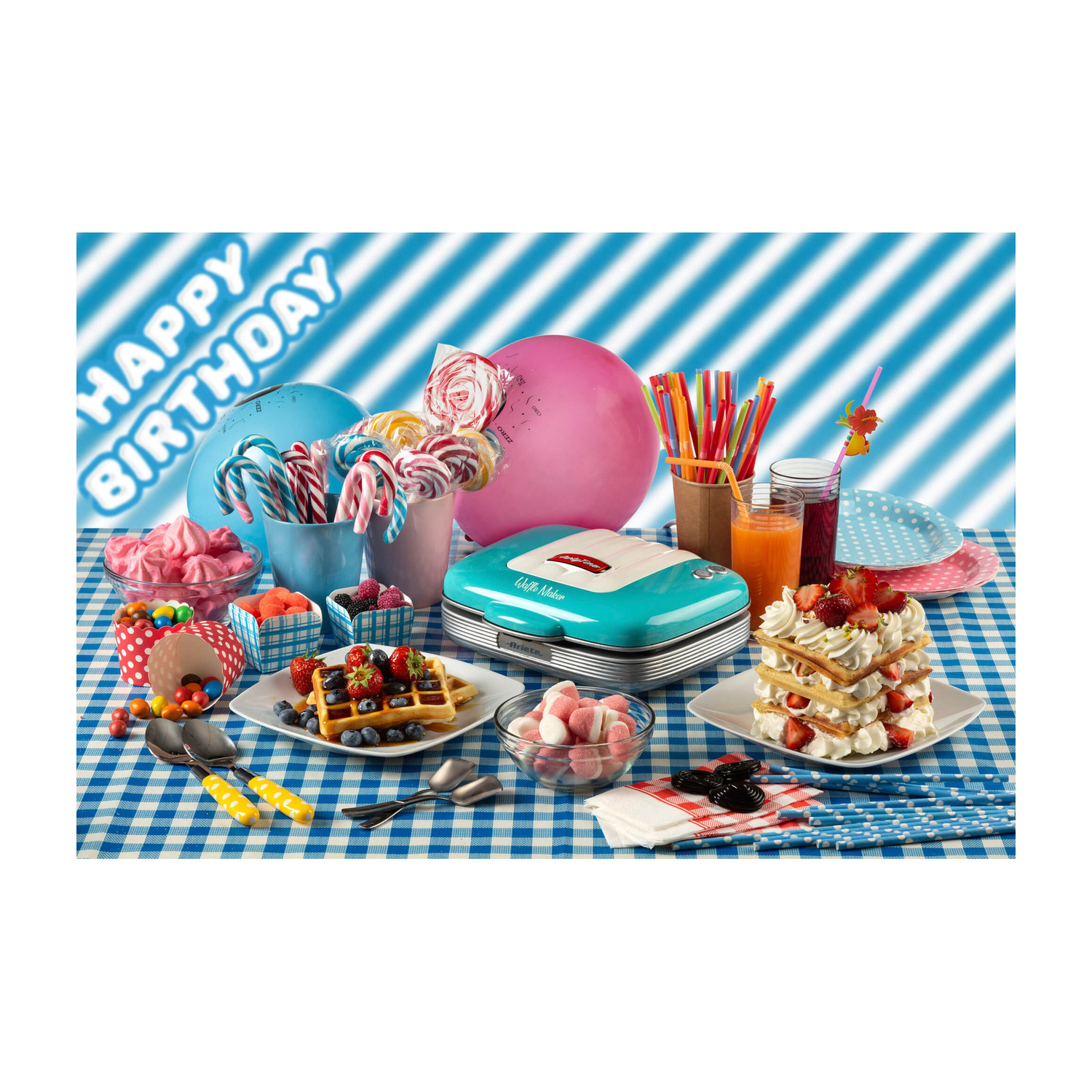 PIASTRA WAFFLE ARIETE MACCHINA PER WAFFLE