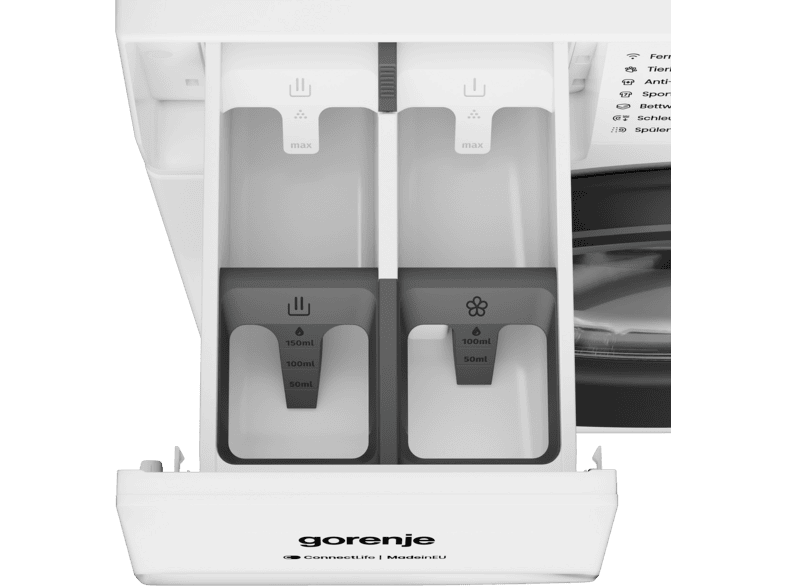 Gorenje WG486A2P1 G400 Waschmaschine (8 kg, 1600 U/Min., A, Frontlader) — Foto 2 von 5