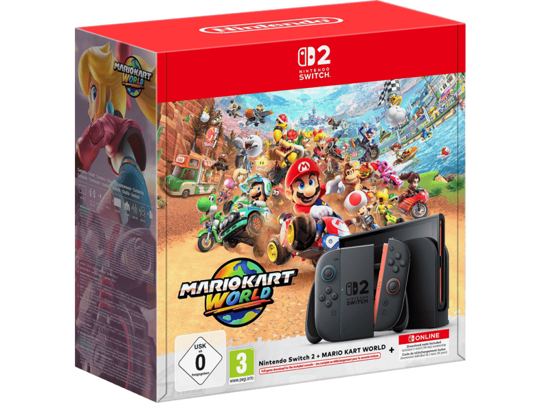 NINTENDO Switch 2 + Mario Kart World Bundle Konsole