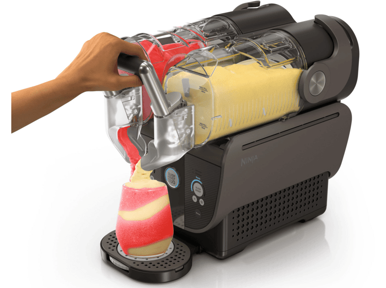 Ninja FS702EUBR Slushi Twist Slush-Eismaschine (500 Watt, 1,42 l, Mokka) — Foto 3 von 5