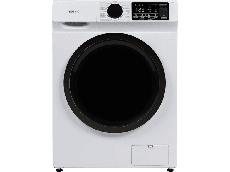 Koenic KWM 9116 Front-Loading Washing Machine 9kg 1400RPM