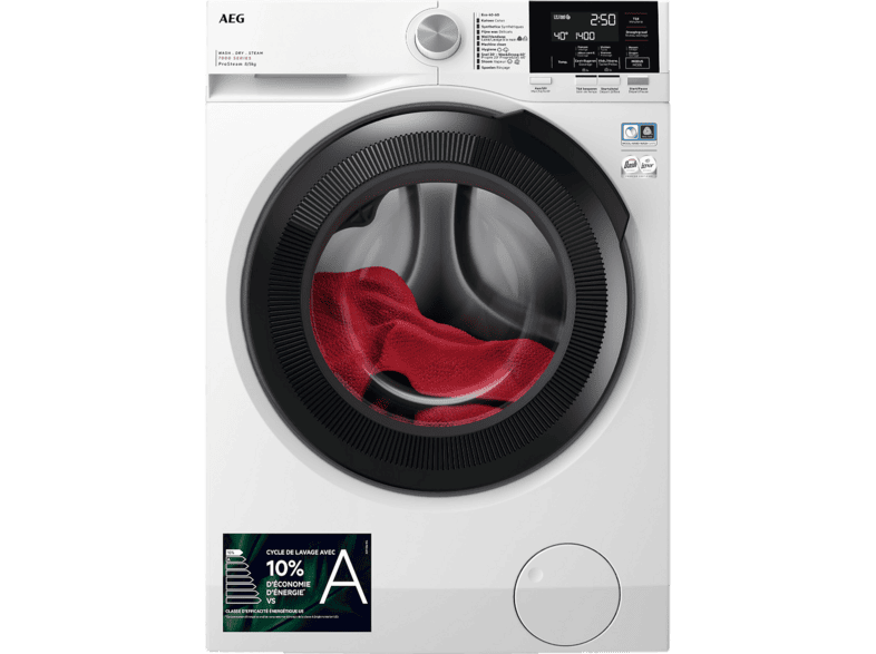 AEG Lwr73r864 - Was-droogcombinatie 8 Kg + 5 1600 Rpm 76 Db
