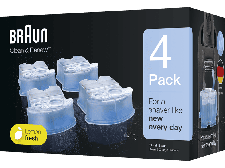 Braun Navullingcartridges Voor Reinigingstation (ccr4)