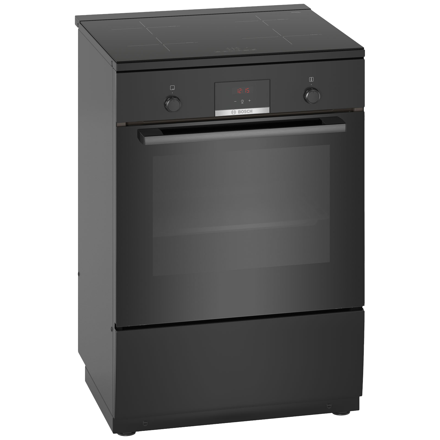 MediaMarkt Bosch Hln39a060u - Fornuis Inductie 2-fasen (perilex) Breedte 60 Cm aanbieding