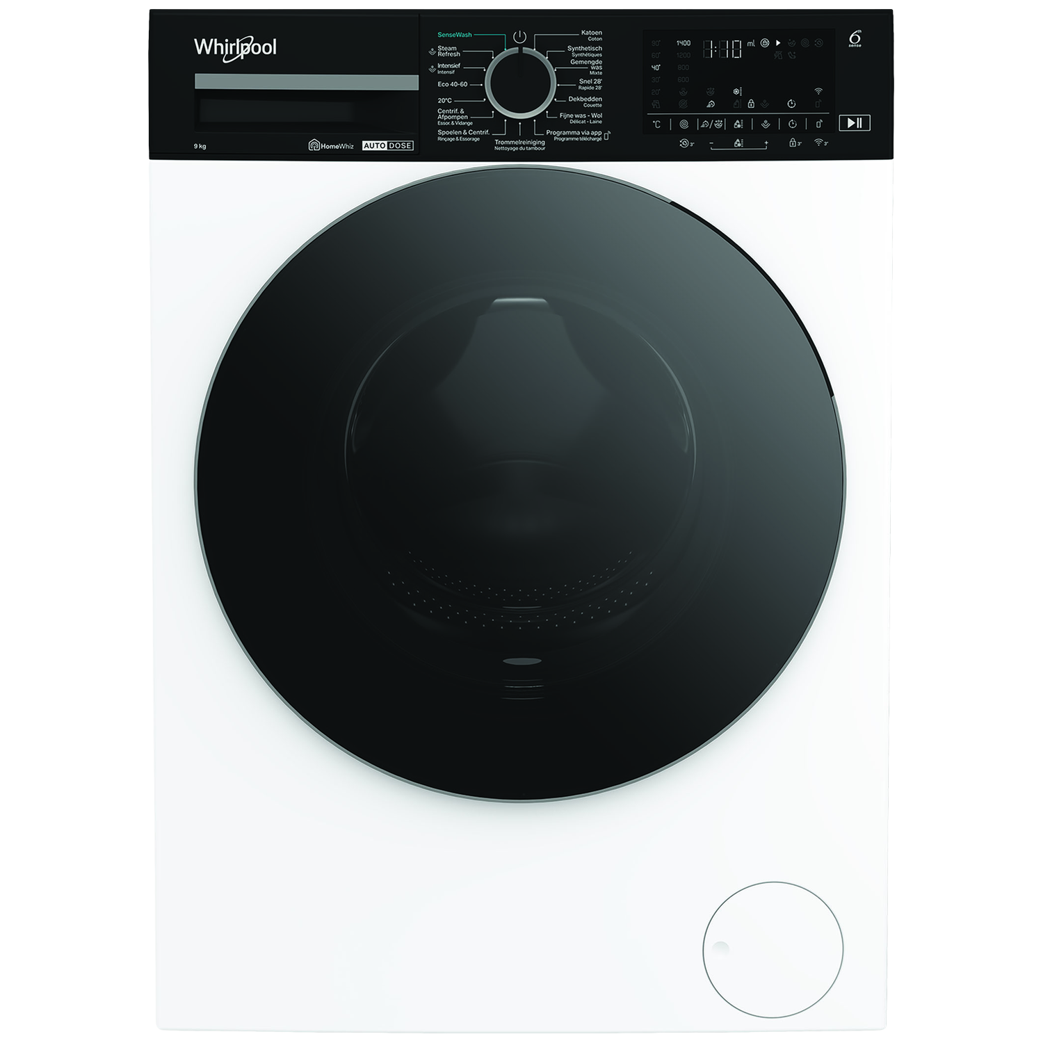 Whirlpool Wpm 97w Ads Be A-10% - 75 Db Wasmachine (9 Kg 1400 Rpm A)