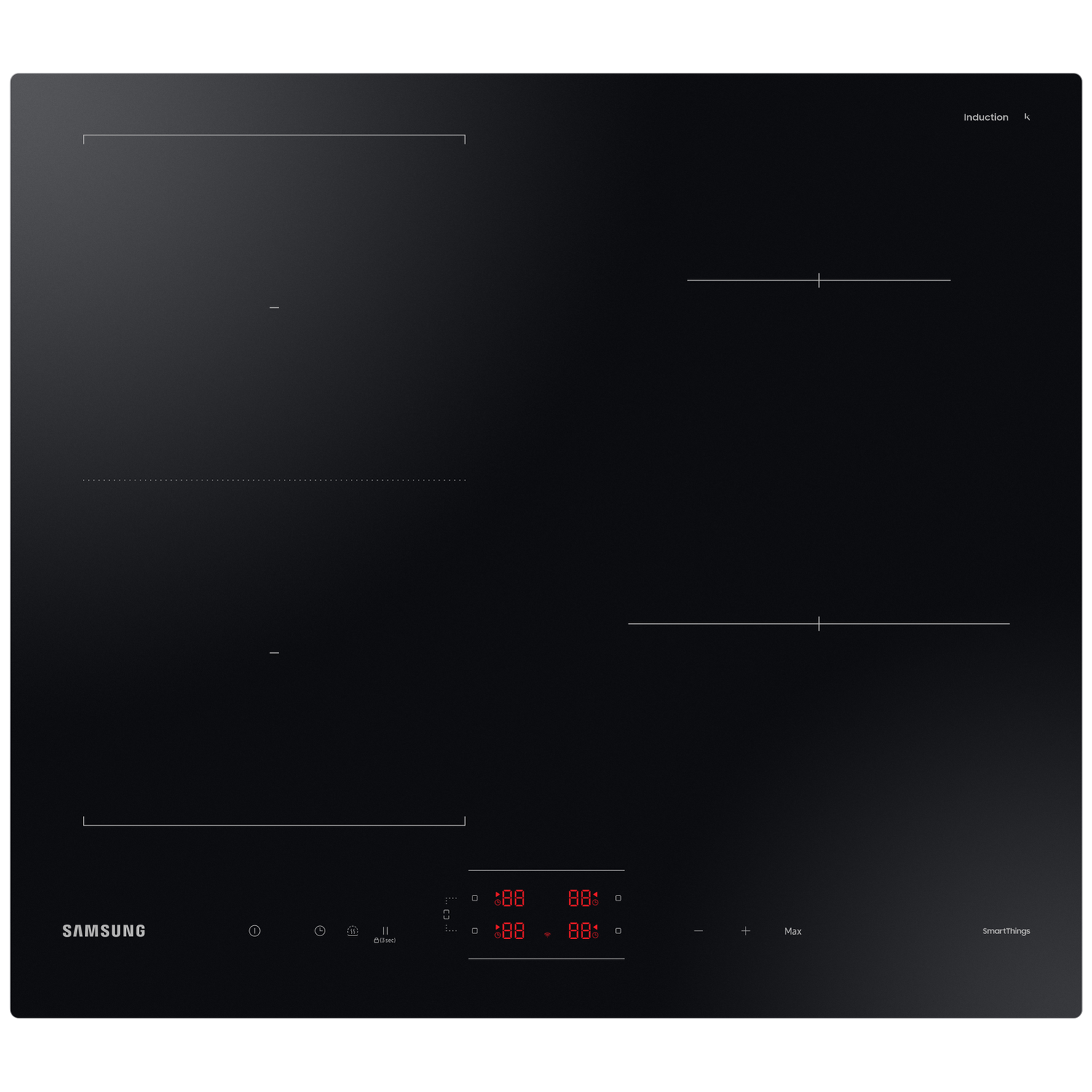 Samsung Nz64b5045fk/u1 - Kookplaat Inbouw Inductie Breedte 59 Cm