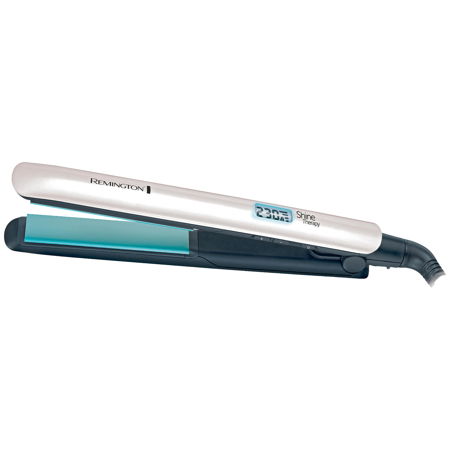 MediaMarkt Remington Shine Therapy S8500 Stijltang Wit aanbieding