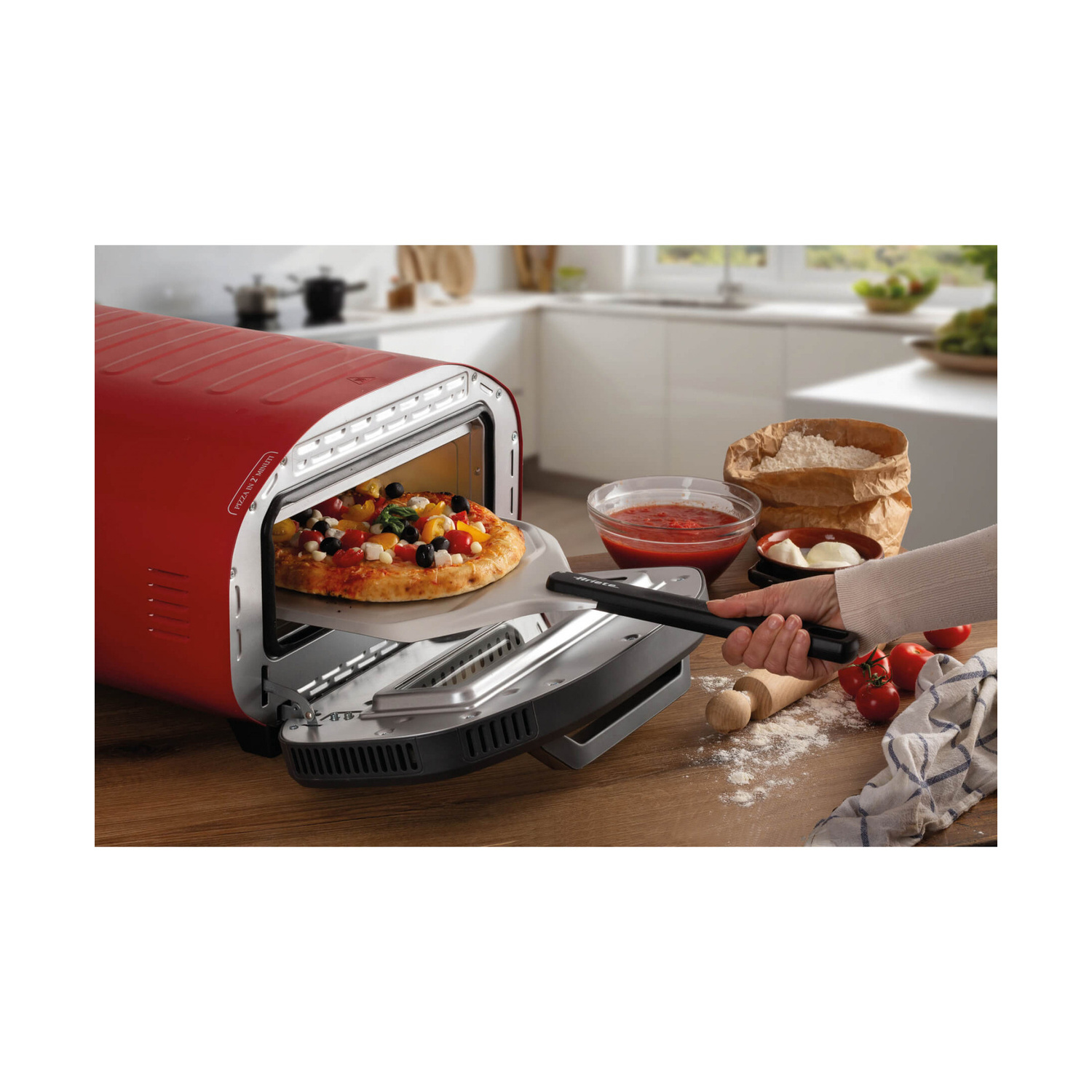 FORNETTO ELETTRICO ARIETE FORNO PIZZA DA GENNARO, Assorbimento max 2200 W