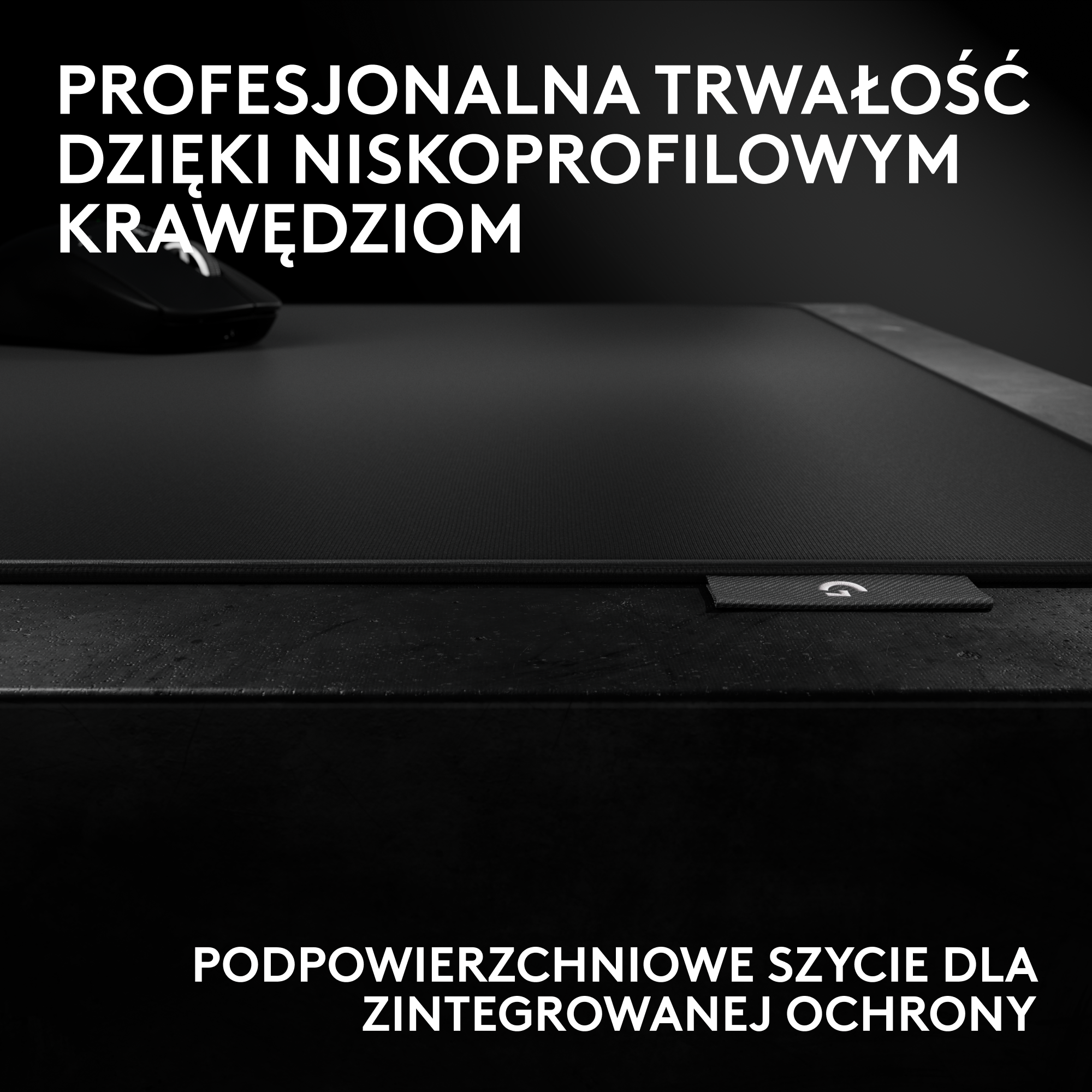 Podkładka pod mysz LOGITECH Pro X Control Czarny