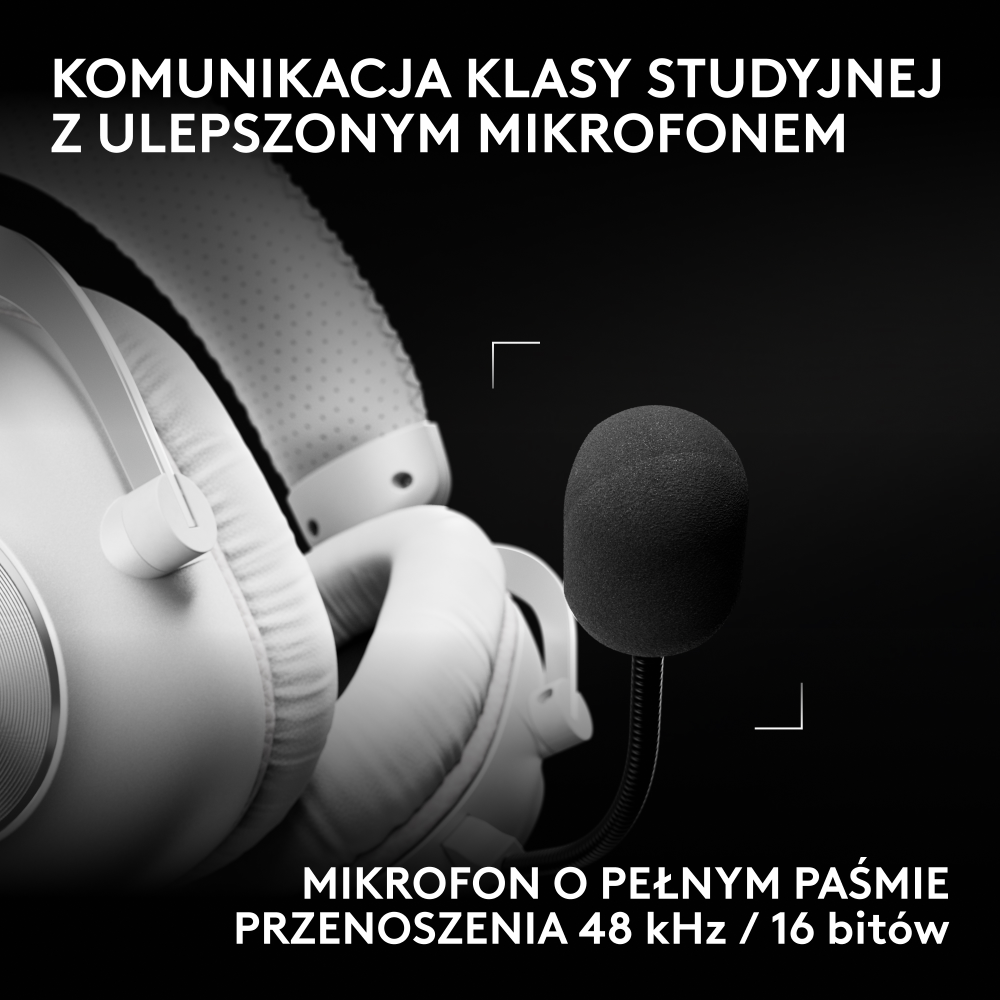 Słuchawki LOGITECH Pro X3 Lightspeed Biały