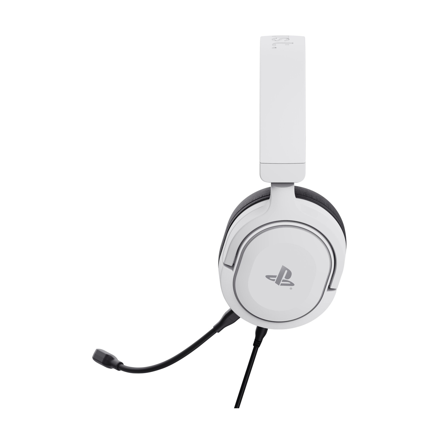 TRUST GXT498W FORTA HEADSET PS5 CUFFIE, White/Black