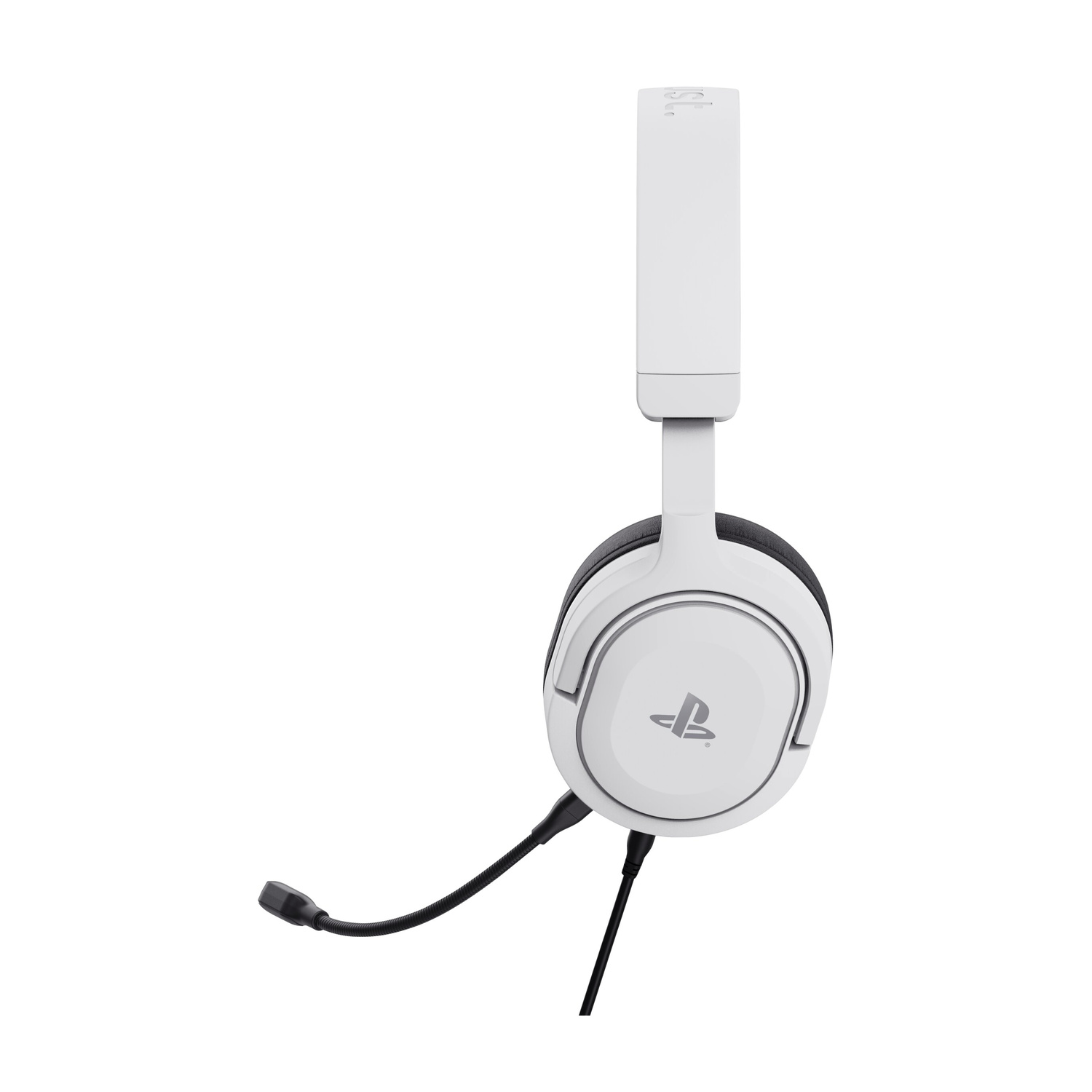 TRUST GXT498W FORTA HEADSET PS5 CUFFIE, White/Black