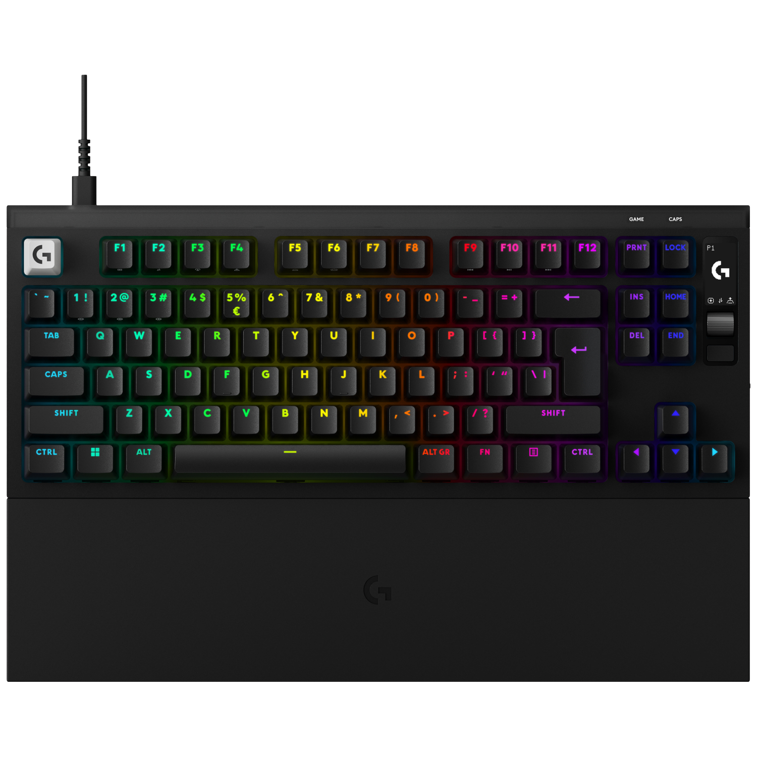 Logitech G Pro X2 Rapid (tenkeyless) Bedraad Magnetisch Gamingtoetsenbord Qwerty Zwart