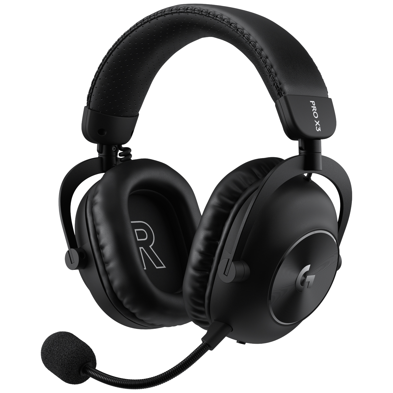 Logitech G Pro X3 Lightspeed Wireless Over-ear Gaming Headset Zwart