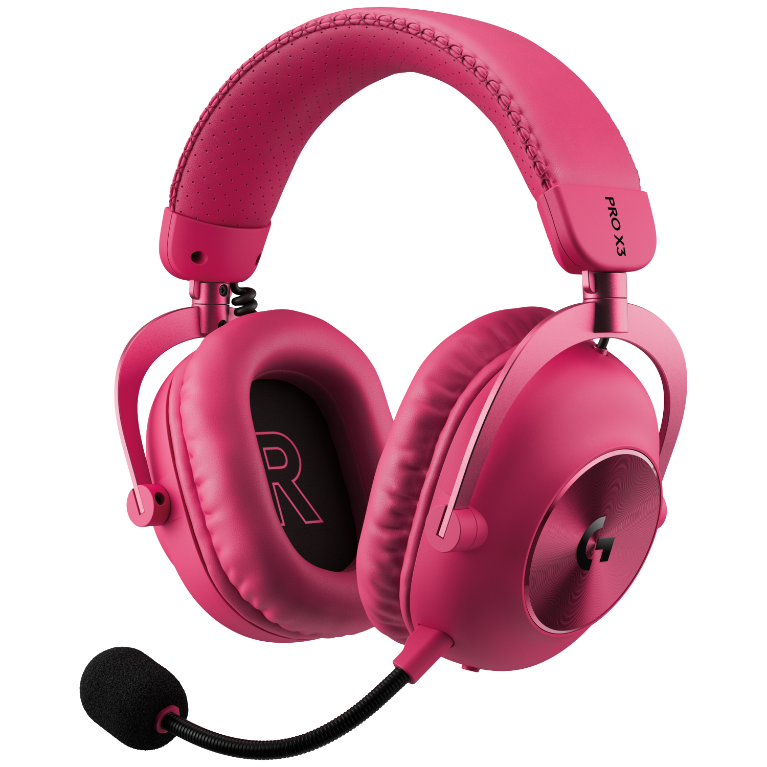 Logitech G Pro X3 Lightspeed Wireless Over-ear Gaming Headset Magenta
