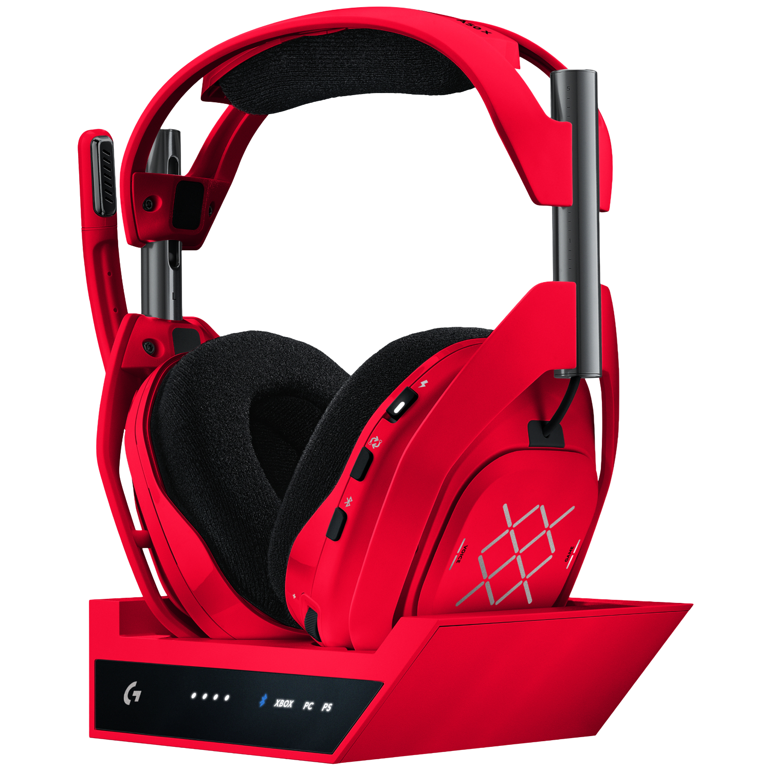 Logitech G Premium Astro A50 X Draadloze Over-ear Gaming Headset Mars Red