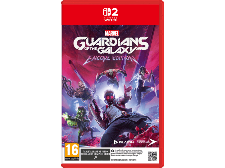 Nintendo Switch 2 Marvel's Guardians of the Galaxy: Encore Edition (Game Key Card)