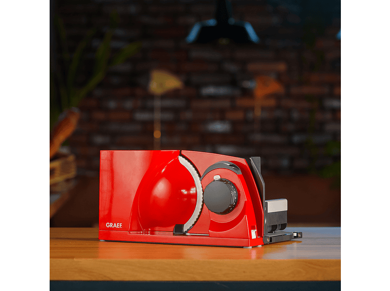 Graef MT1003EU MYtiny Klappbarer Allesschneider, Rot — Foto 3 von 5