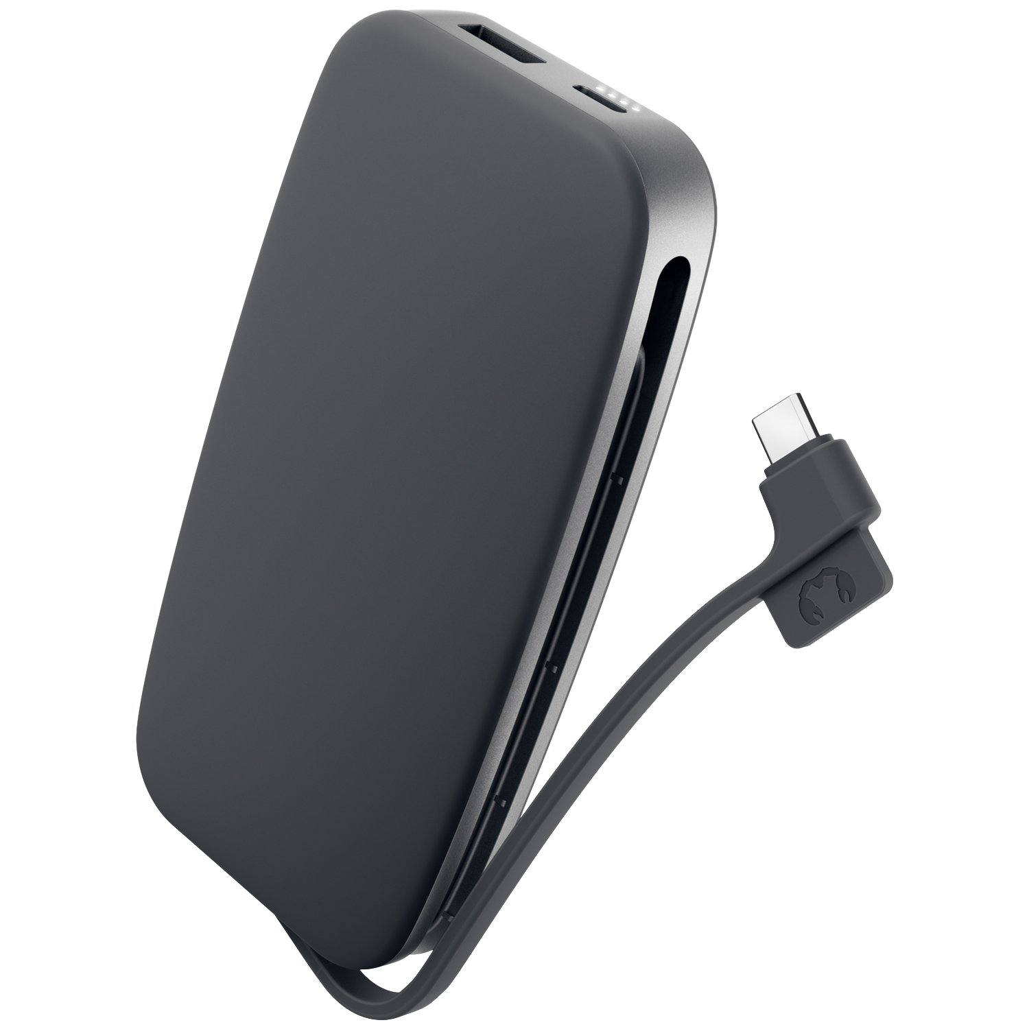 Fresh 'n Rebel 30w Integrated-cable 12.000 Powerbank Storm Grey