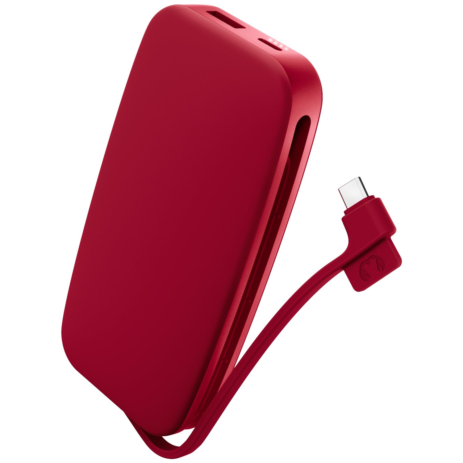 Fresh 'n Rebel 30w Integrated-cable 12.000 Powerbank Berry Red