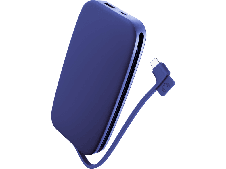 Fresh 'n Rebel Batterie Externe 18000 mAh 30W avec Câble Intégré True Blue