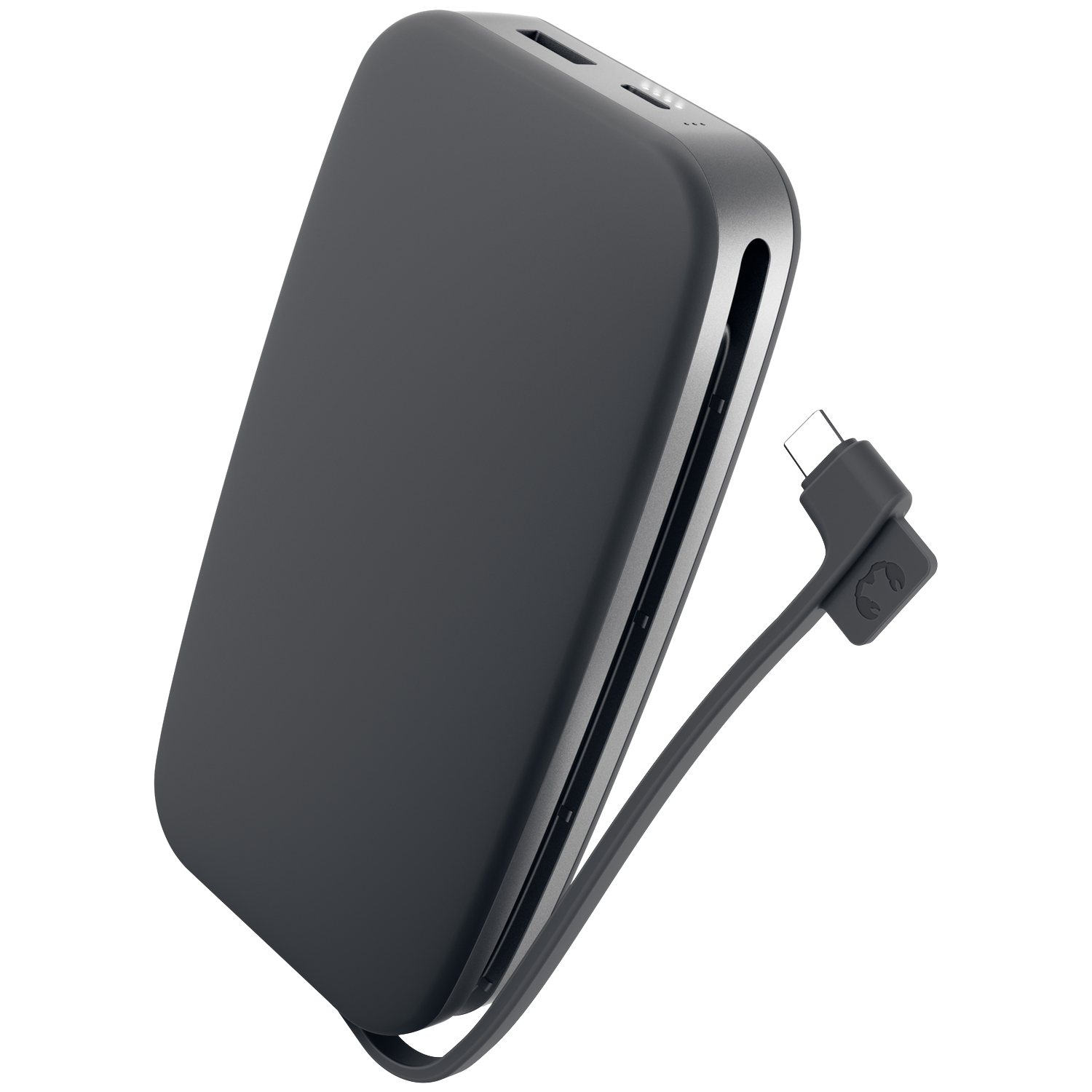 Fresh 'n Rebel 30w Integrated-cable 24.000 Powerbank Storm Grey