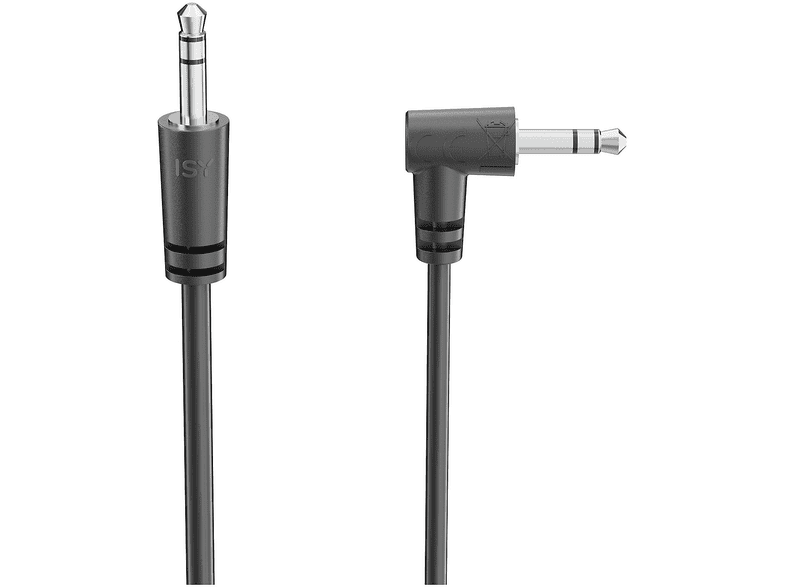 ISY IAU-1030 Cavo jack da 3,5 mm, maschio-maschio 90°, lunghezza 1,5m