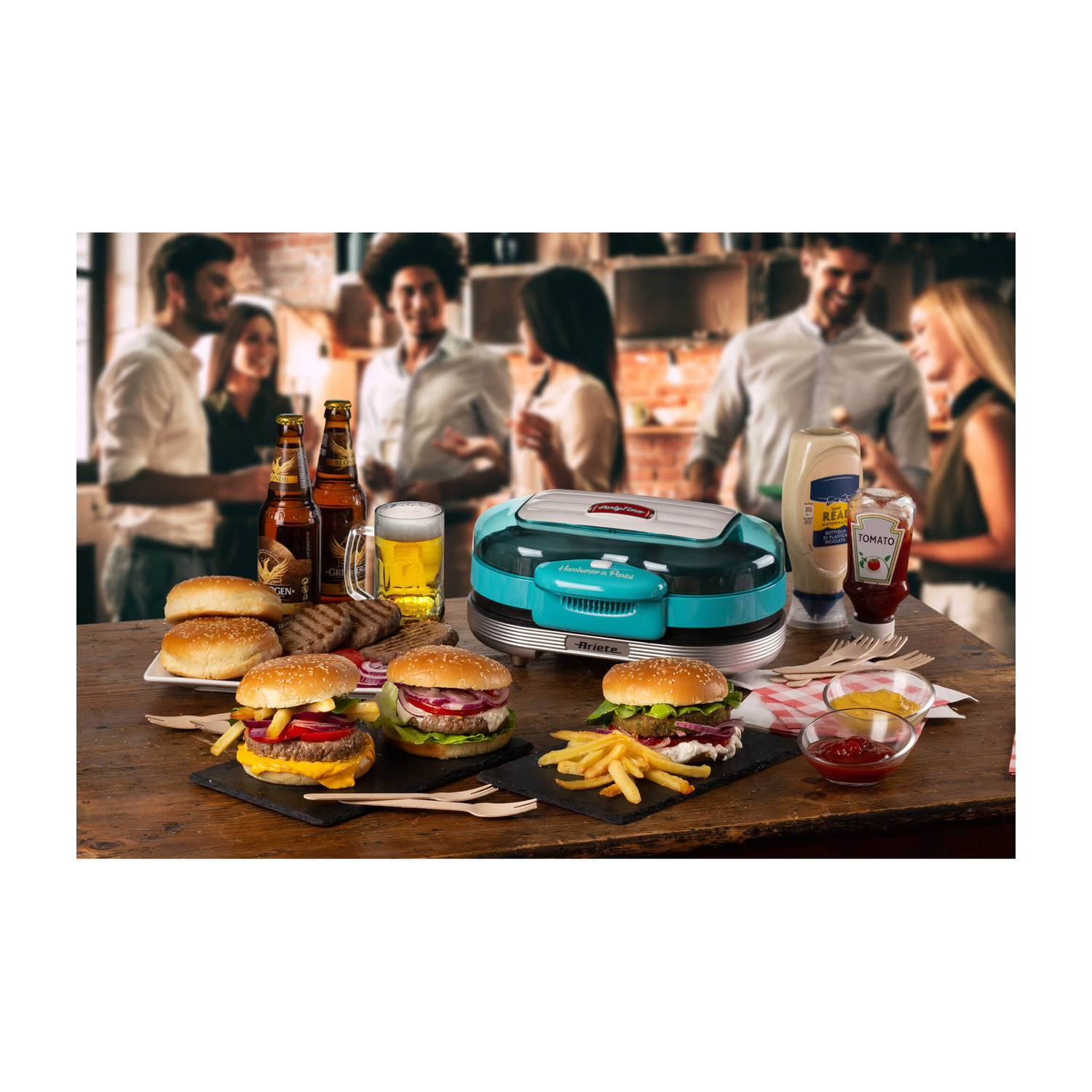 HAMBURGER MAKER ARIETE HAMBURGER MAKER