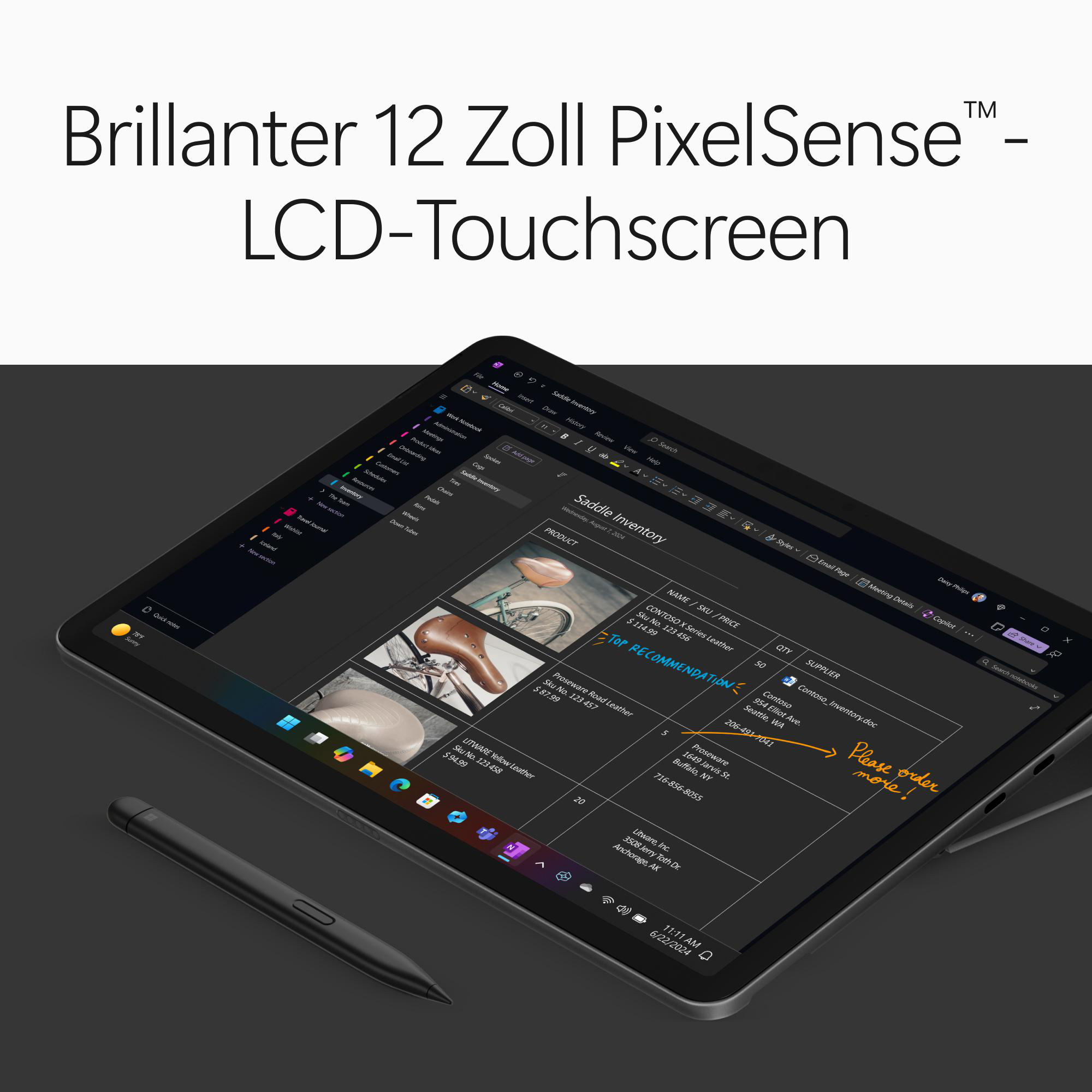MICROSOFT Surface Pro 12 Tablet Convertible, 12 Zoll, Qualcomm Snapdragon X2 Plus, 16 GB, 512 GB, Windows 11 Home, Adreno™ Onboard Graphics