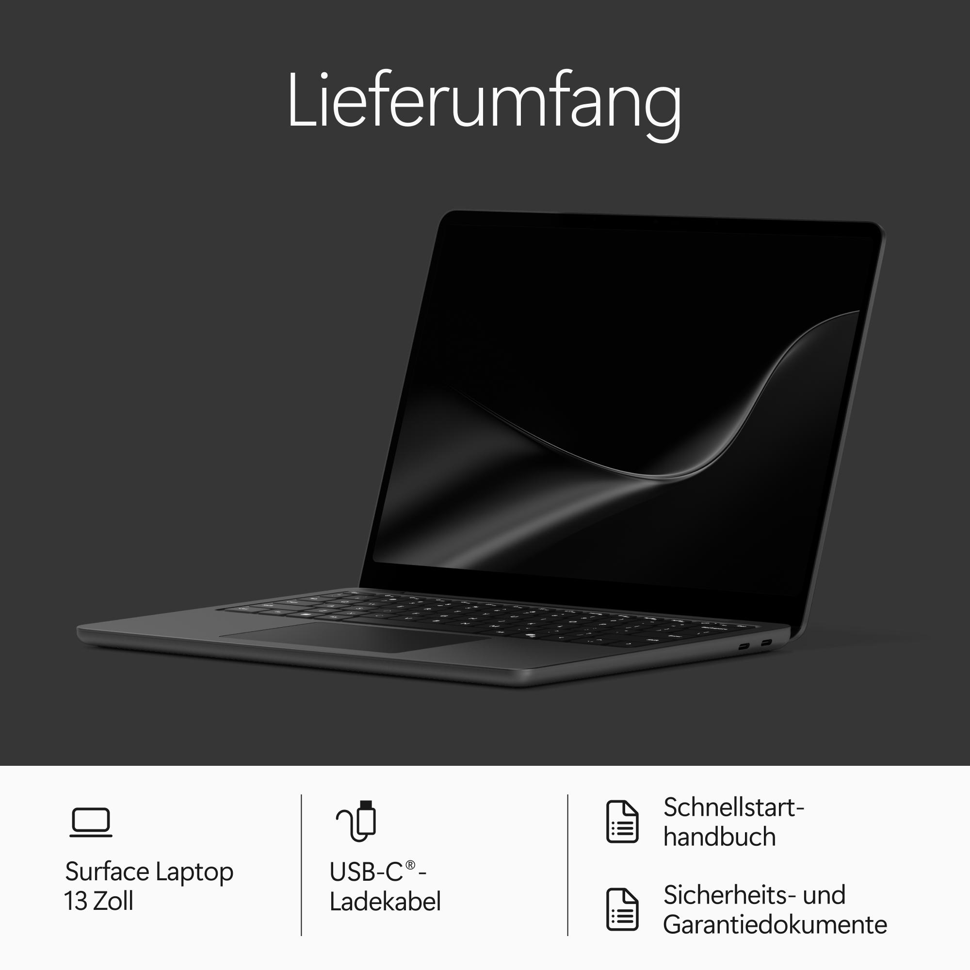 MICROSOFT Surface Laptop 13 Notebook, 13 Zoll, Qualcomm Snapdragon X2 Plus Prozessor, 16 GB, 512 GB, Windows 11 Home, Adreno™ Onboard Graphics