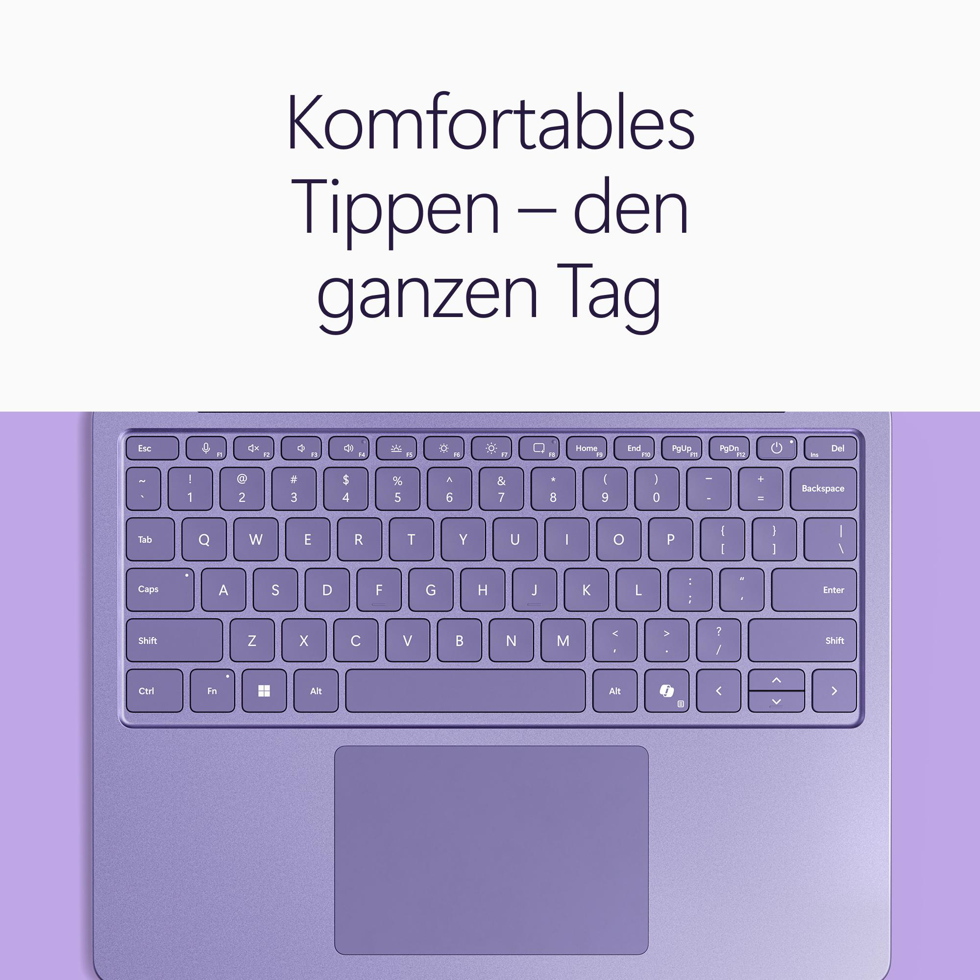 MICROSOFT Surface Laptop 13 Notebook, 13 Zoll, Qualcomm Snapdragon X2 Plus Prozessor, 16 GB, 512 GB, Windows 11 Home, Adreno™ Onboard Graphics