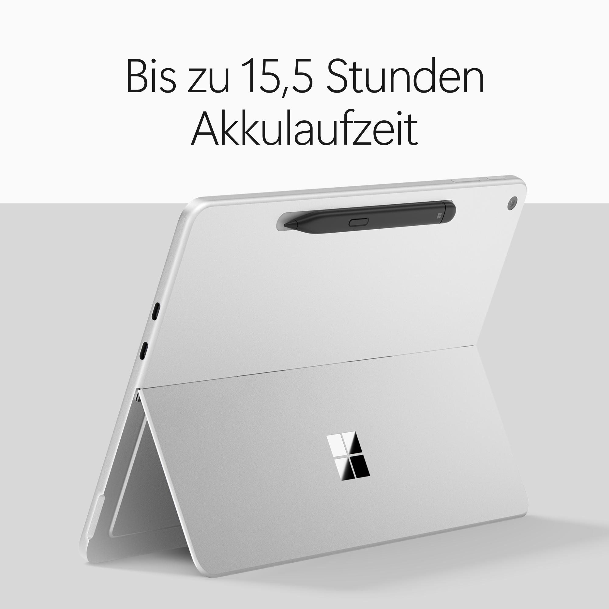 MICROSOFT Surface Pro 12 Tablet Convertible, 12 Zoll, Qualcomm Snapdragon X2 Plus, 16 GB, 256 GB, Windows 11 Home, Adreno™ Onboard Graphics