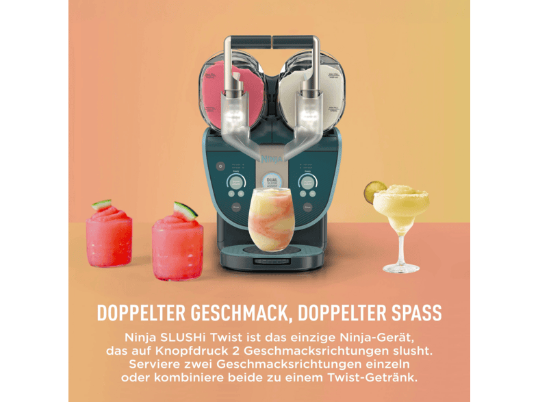 Ninja FS702EUGN Slushi Twist Slush-Eismaschine (500 Watt, 1,42 l, Grün) — Foto 2 von 5