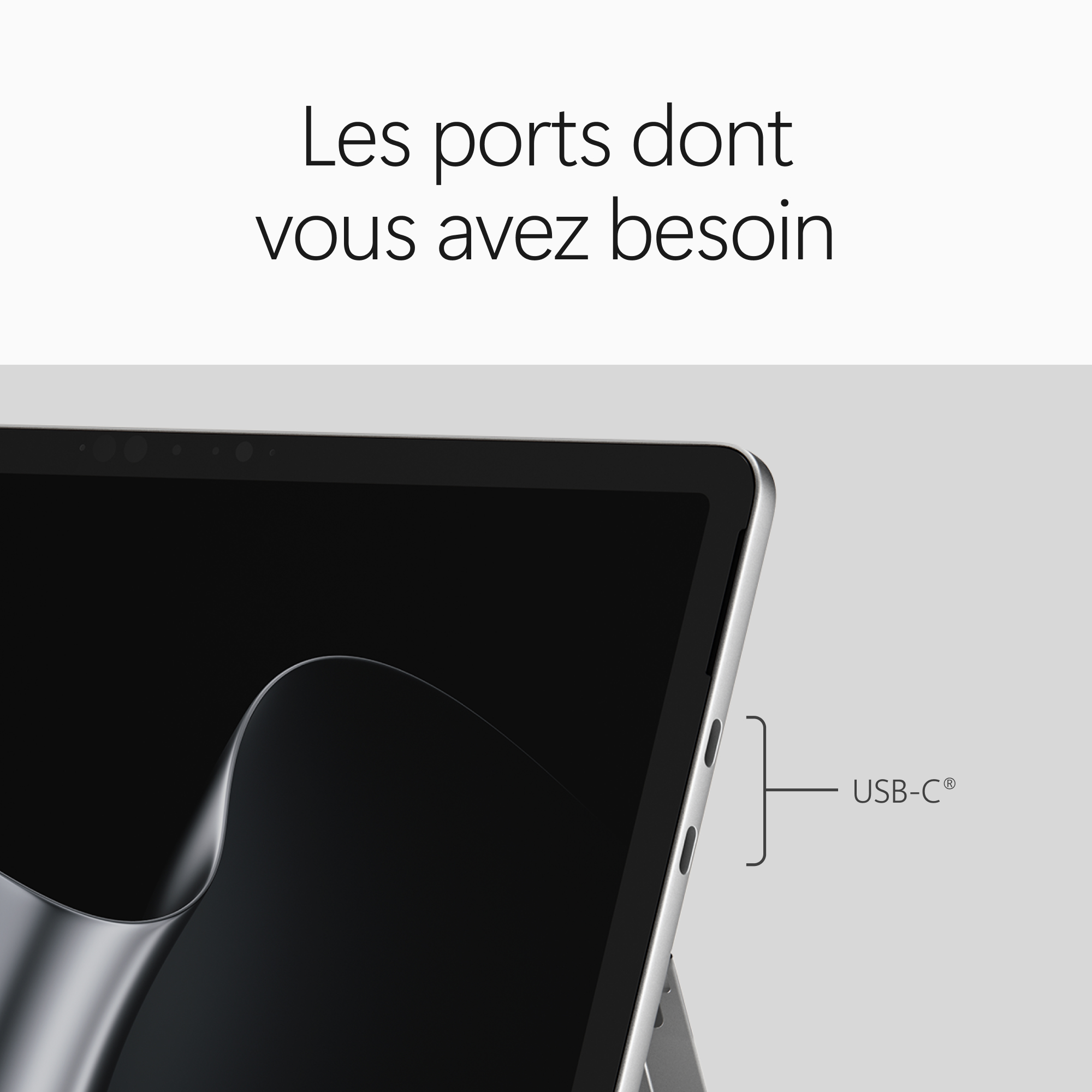 MICROSOFT Surface Pro, 12" LCD, Snapdragon® X2 Plus (6 cœurs), 16Go RAM, 256Go UFS, Platine, Windows 11 Home, Dernier modèle (2e édition)