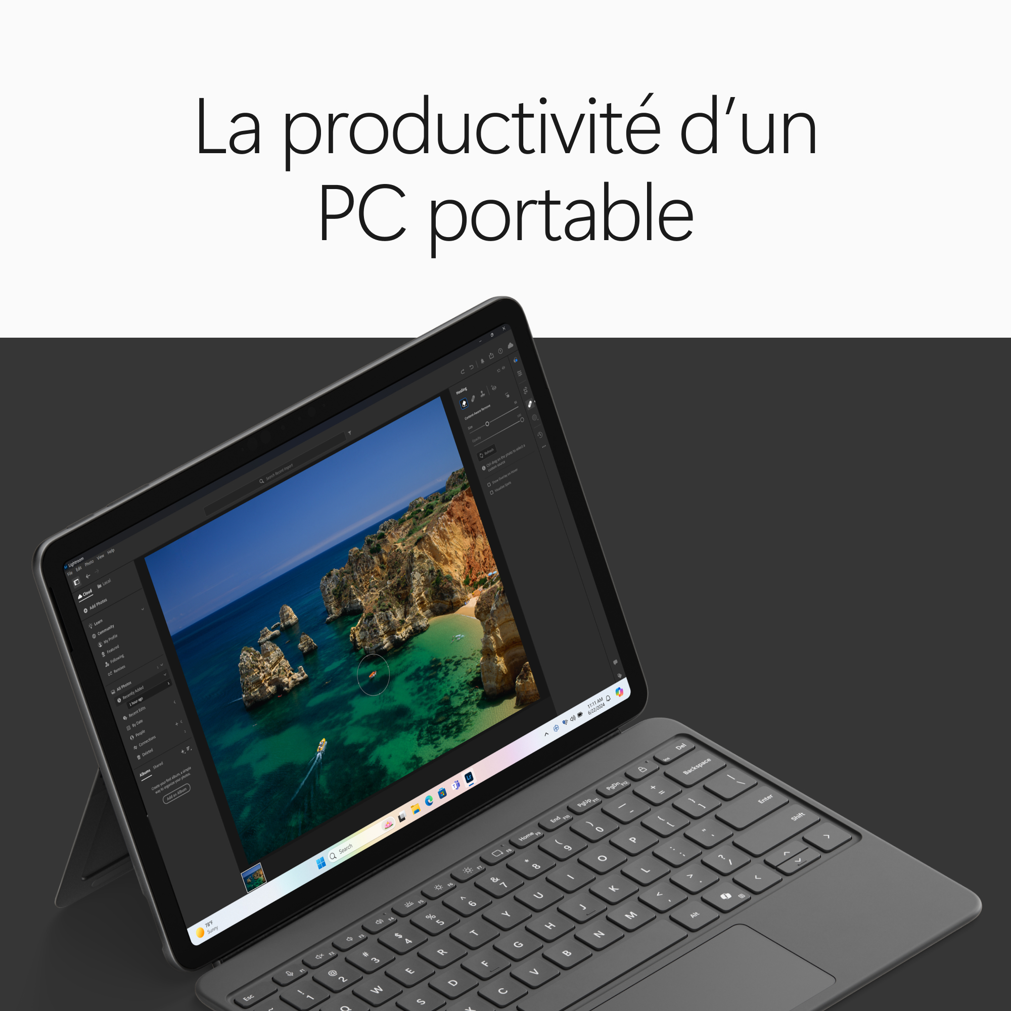 MICROSOFT Surface Pro, 12" LCD, Snapdragon® X2 Plus (6 cœurs), 16Go RAM, 512Go UFS, Noir, Windows 11 Home, Dernier modèle (2e édition)