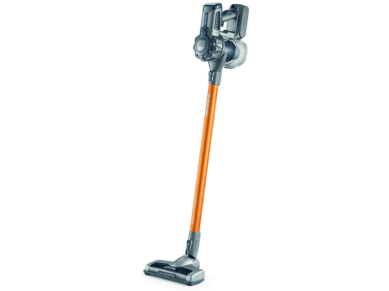 SCOPA RICARICABILE ARIETE ELETTR.RICARICABILE, Potenza Max 120 W, Autonomia fino a 45 min, Contenitore polvere 1 l, ORANGE
