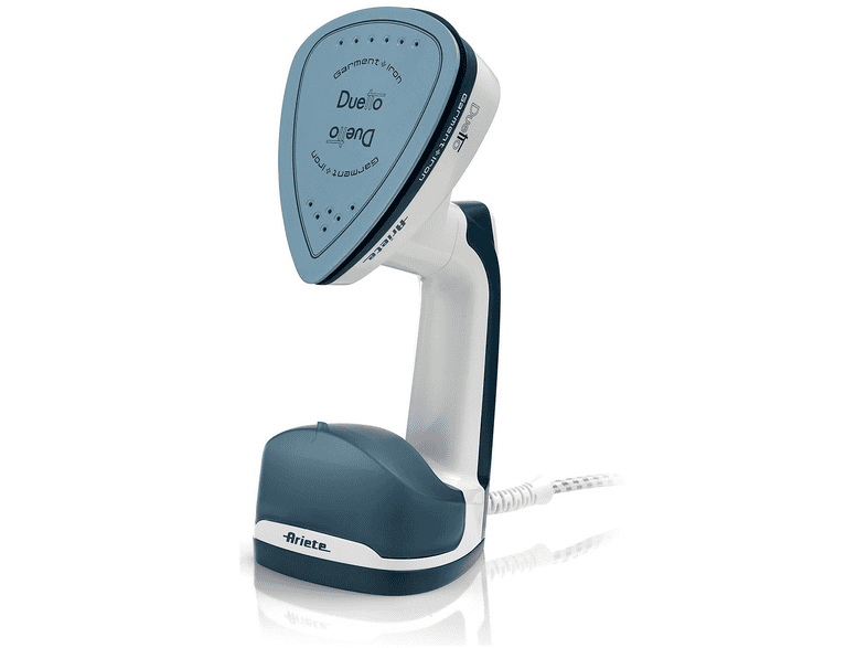 FERRO DA STIRO VERTICALE ARIETE DUETTO GARMENT+IRON, Potenza 1000 W, Vapore continuo fino a 18 g/min, Piastra in Ceramica antiaderente